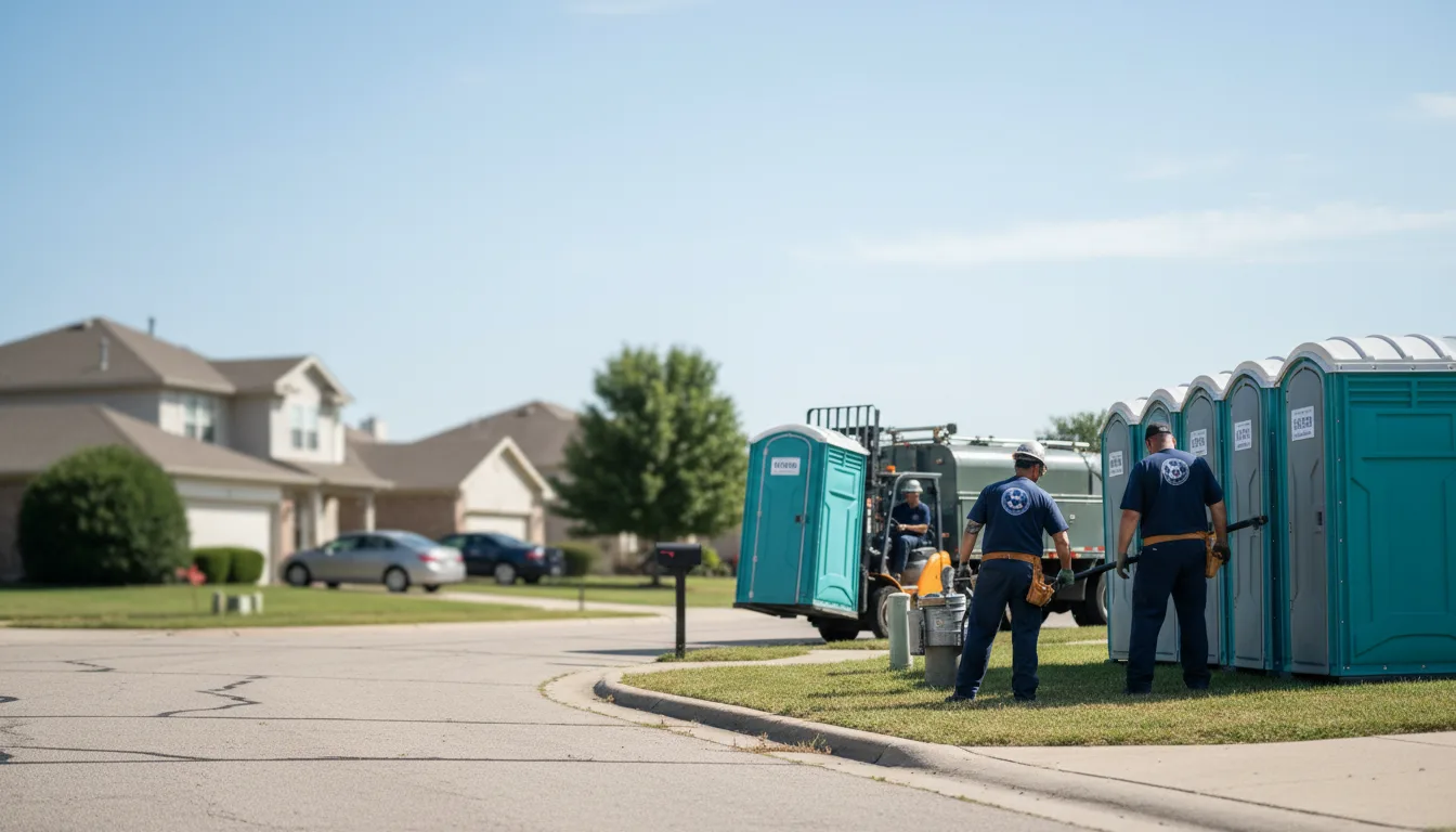 Porta Potty Rental in Milford Center, OH near me